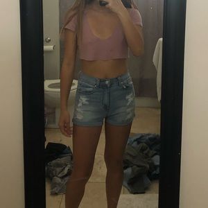 pacsun jegging shorts